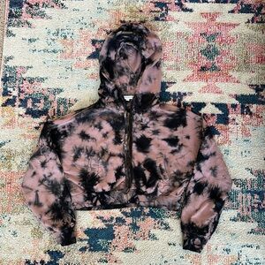 YOUNG FABULOUS & BROKE Cropped Hoodie